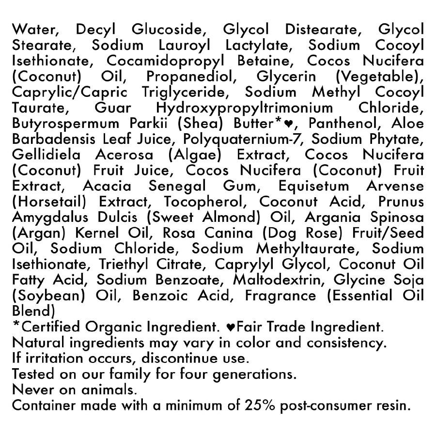 100% Virgin Coconut Oil Daily Hydration Shampoo商品第4张图片规格展示