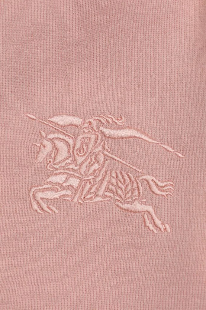 商品Burberry|Burberry Kids Equestrian-Knight Embroidered Long Sleeved Hoodie,价格¥1234,第3张图片详细描述