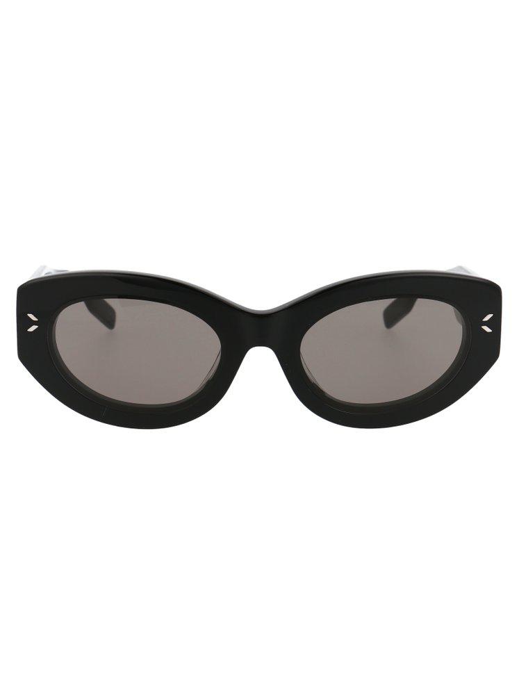 McQ Alexander McQueen Oval Frame Sunglasses商品第1张图片规格展示
