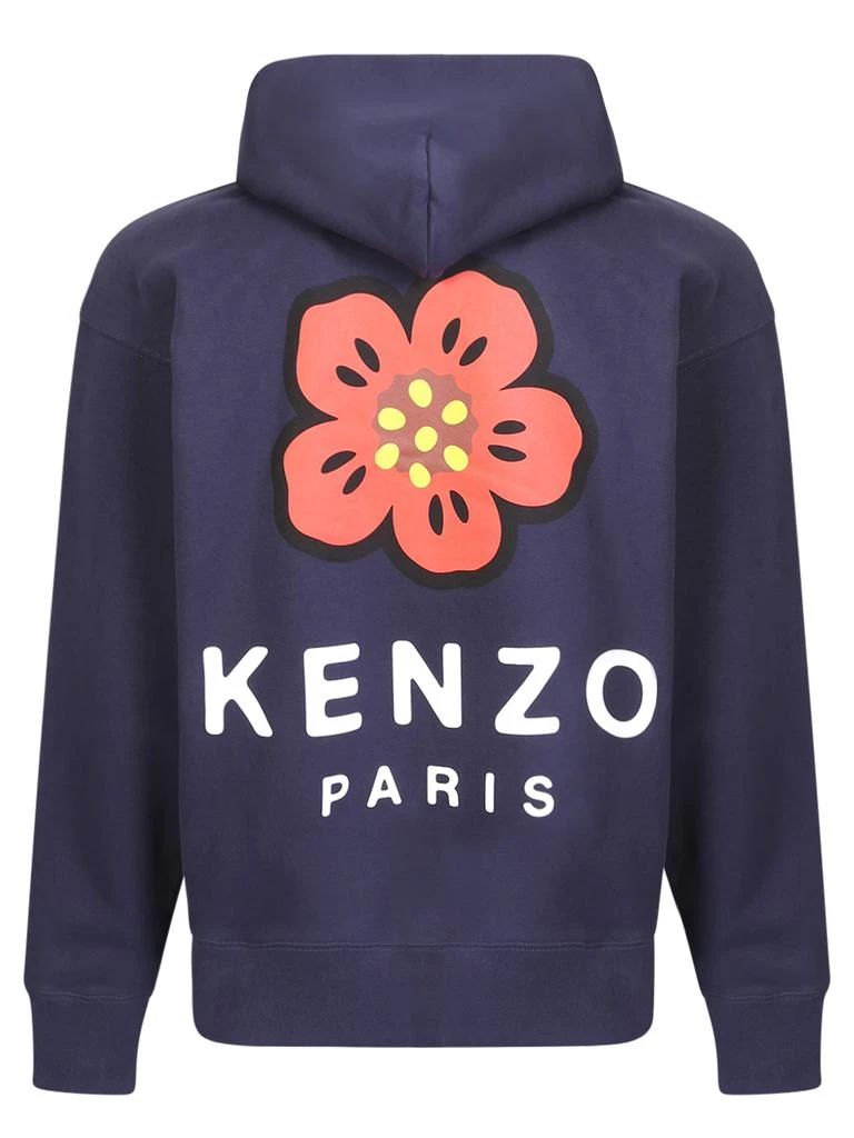 商品Kenzo|Kenzo Sweatshirt With Boke Flower Print Blue,价格¥3288,第2张图片详细描述