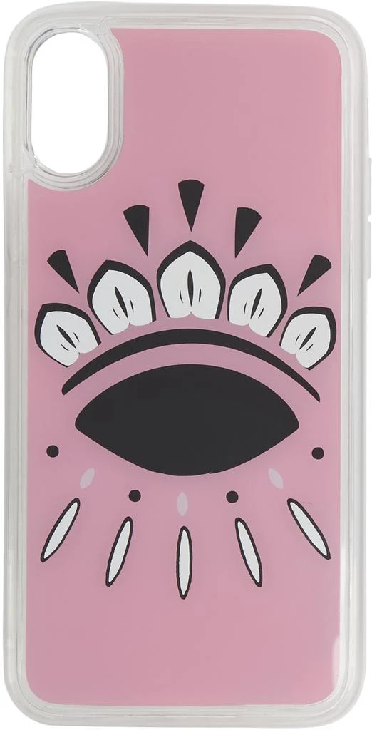 商品Kenzo|Pink Shifting Eye iPhone X/XS Case,价格¥482,第2张图片详细描述