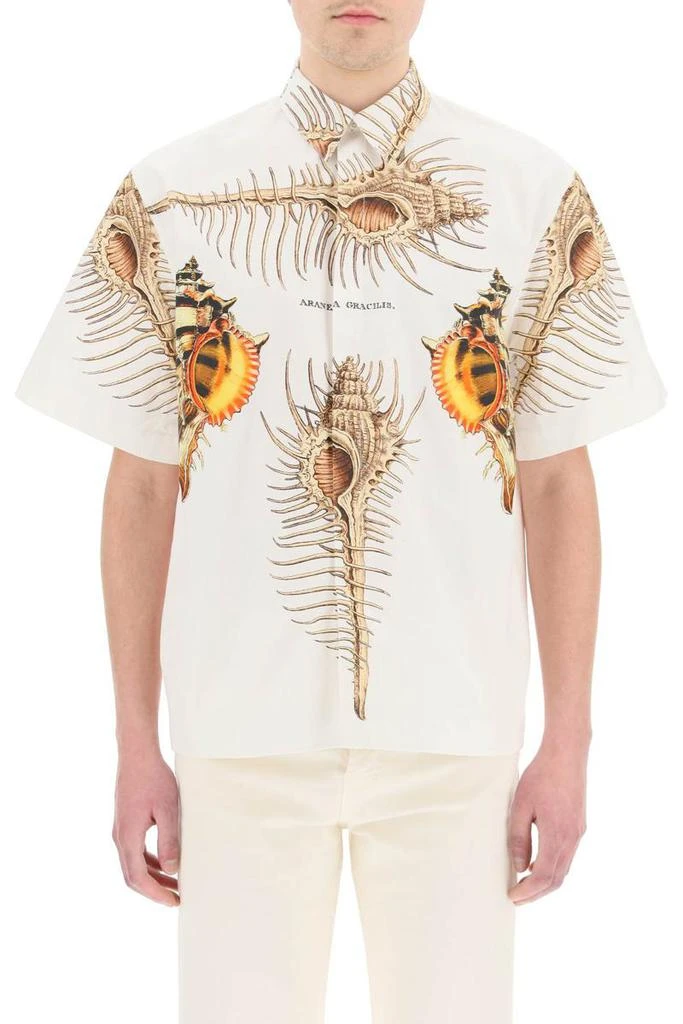 商品MSGM|Msgm shells print short sleeve shirt,价格¥1479,第2张图片详细描述