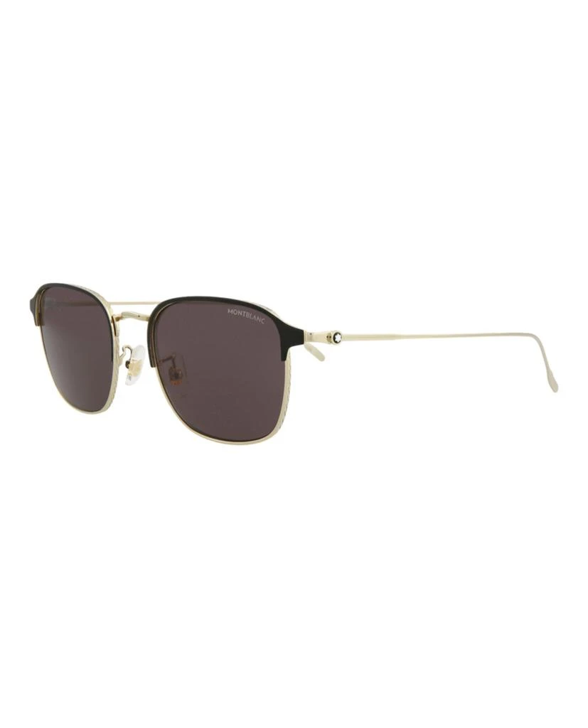 商品MontBlanc|Square-Frame Metal Sunglasses,价格¥1140,第2张图片详细描述