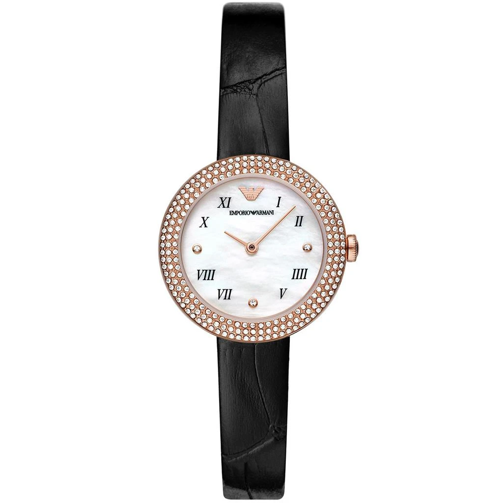 商品Emporio Armani|Emporio Armani Rose Gold Women Watch,价格¥2109,第1张图片