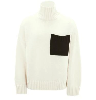 商品JW Anderson|贴袋高领针织套衫,价格¥3248,第4张图片详细描述