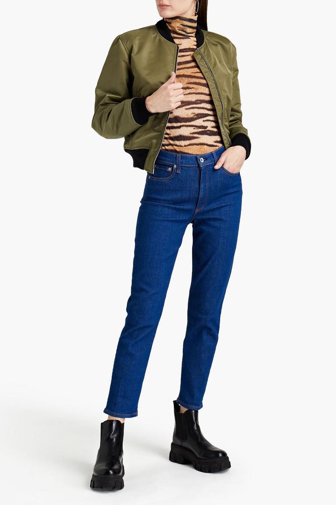 Nina high-rise slim-leg jeans商品第2张图片规格展示