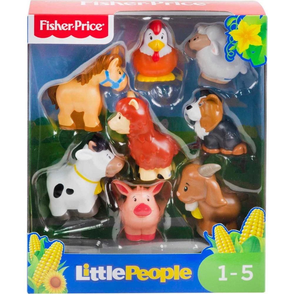 商品Fisher Price|Little People Farm Animal Friends Set,价格¥111,第3张图片详细描述