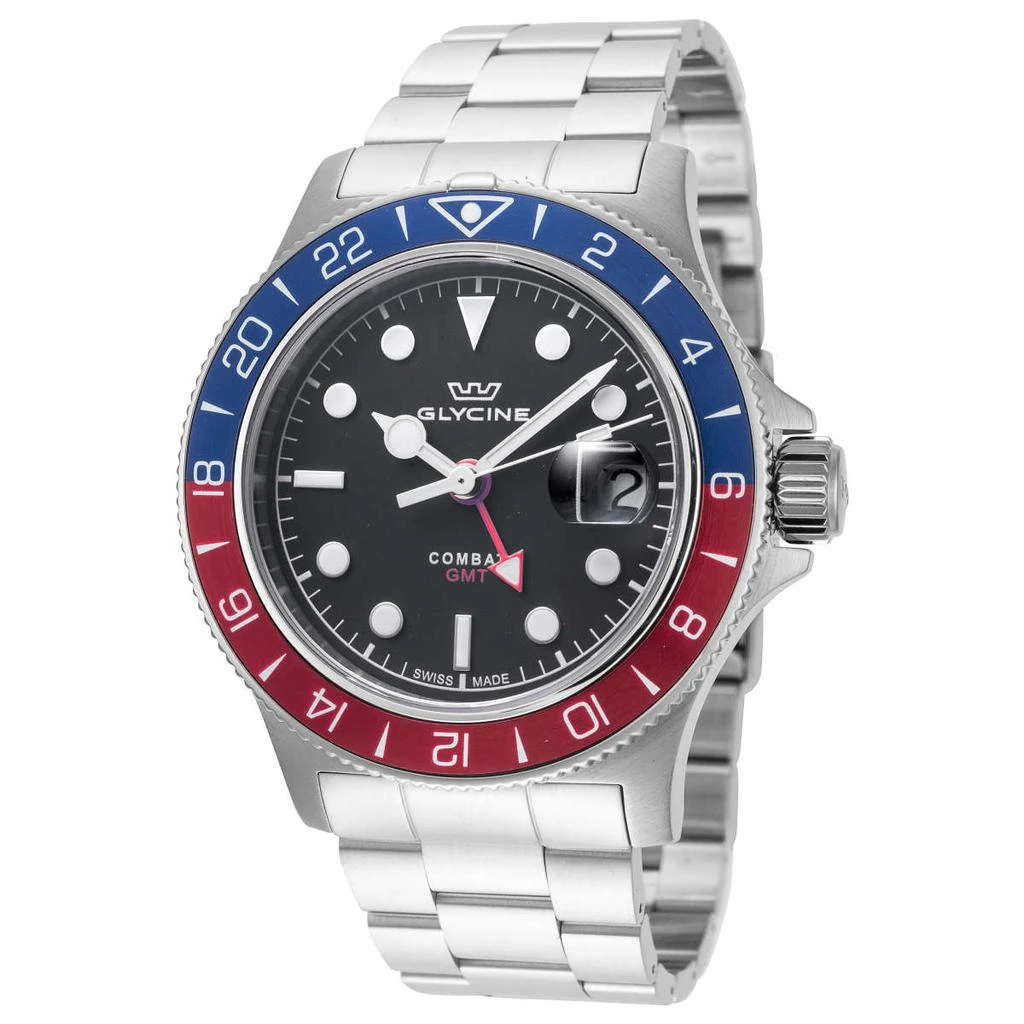 商品Glycine|Glycine Combat Sub GMT 手表,价格¥2627,第1张图片