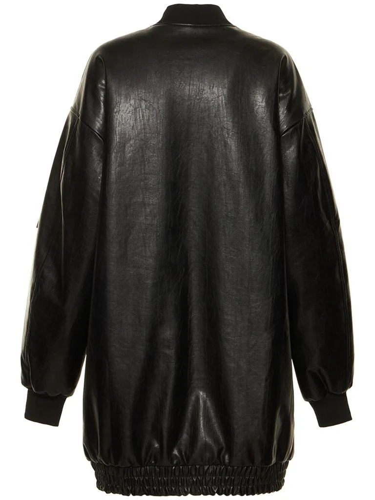 商品The Frankie Shop|Jesse Faux Leather Long Jacket,价格¥2617,第5张图片详细描述