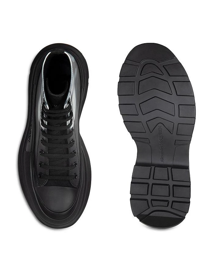 商品Alexander McQueen|Men's Tread Slick Lace Up Boots,价格¥7886,第2张图片详细描述