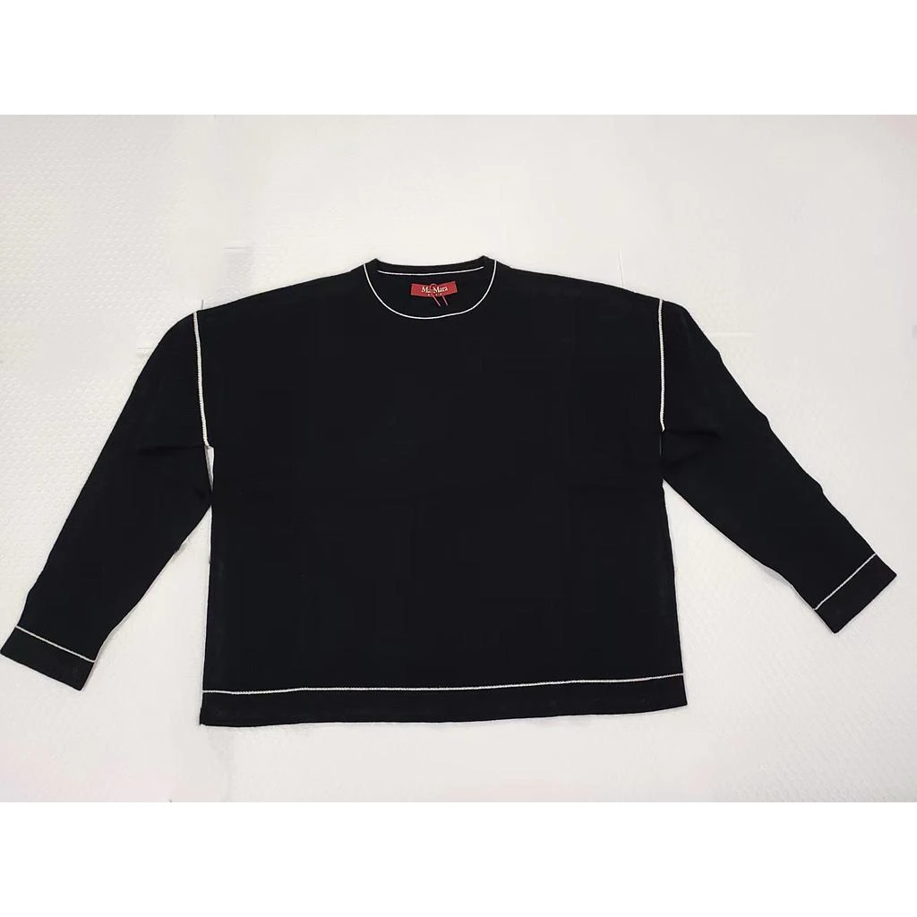 商品[国内直发] Max Mara|MAX MARA 黑色女士毛衣 63660129-600-005,价格¥2228,第1张图片