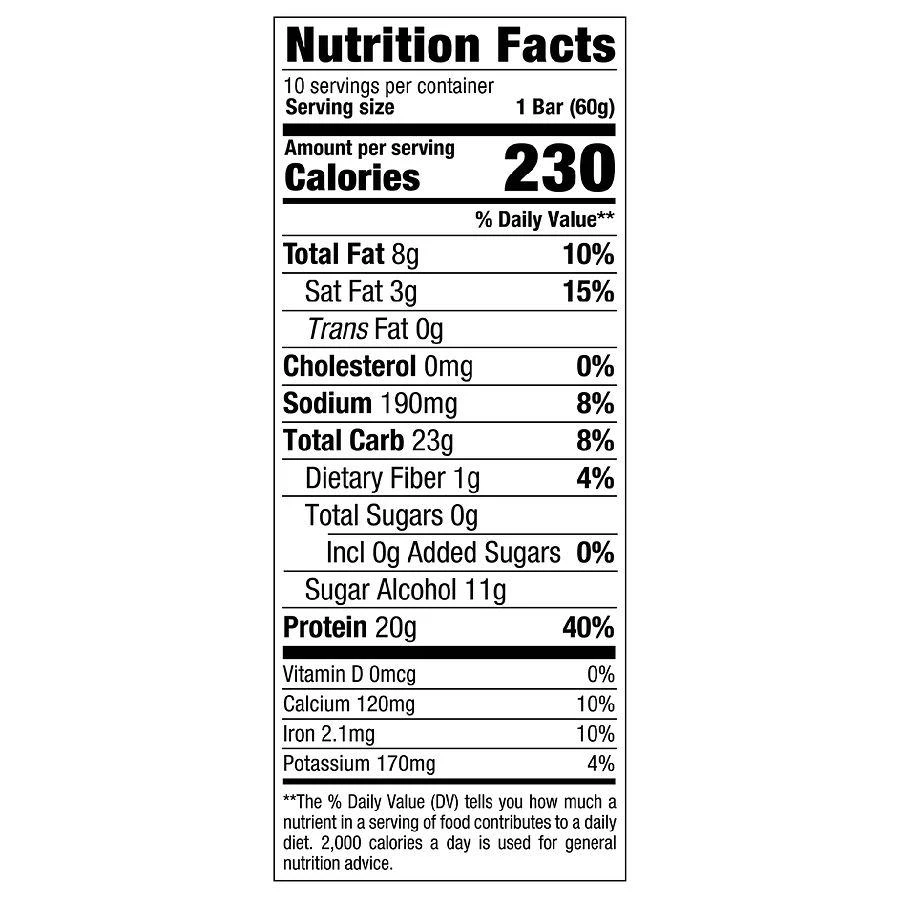 商品Think!|High Protein Bars Brownie Crunch,价格¥223,第4张图片详细描述