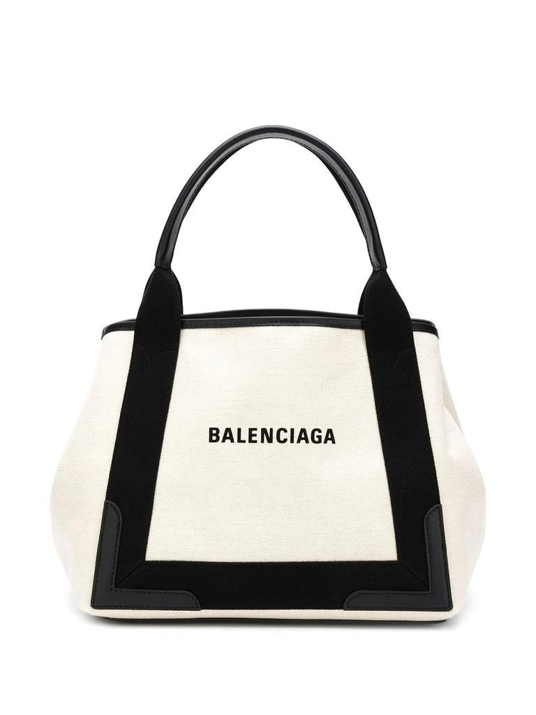 商品Balenciaga|BALENCIAGA - Navy Cabas Small Tote Bag,价格¥7297,第1张图片