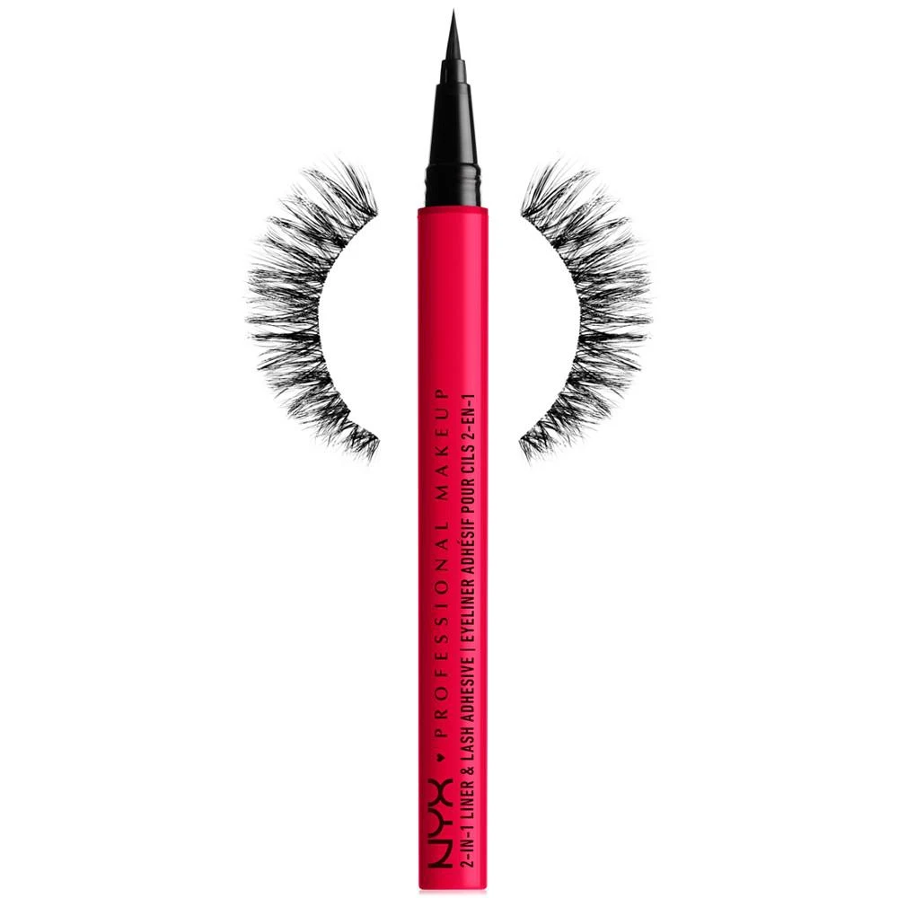 商品NYX Professional Makeup|2-Pc. Feathery Flirt Jumbo Lash Set,价格¥74,第2张图片详细描述