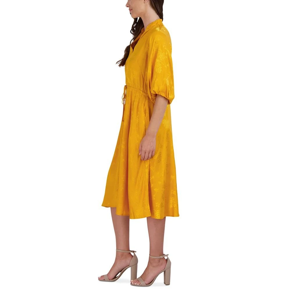 商品Sandra Darren|Women's Jacquard Midi Dress,价格¥438,第3张图片详细描述