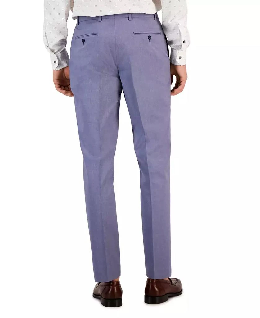 商品Tommy Hilfiger|Men's Modern-Fit TH Flex Stretch Chambray Suit Separate Pant,价格¥152,第2张图片详细描述