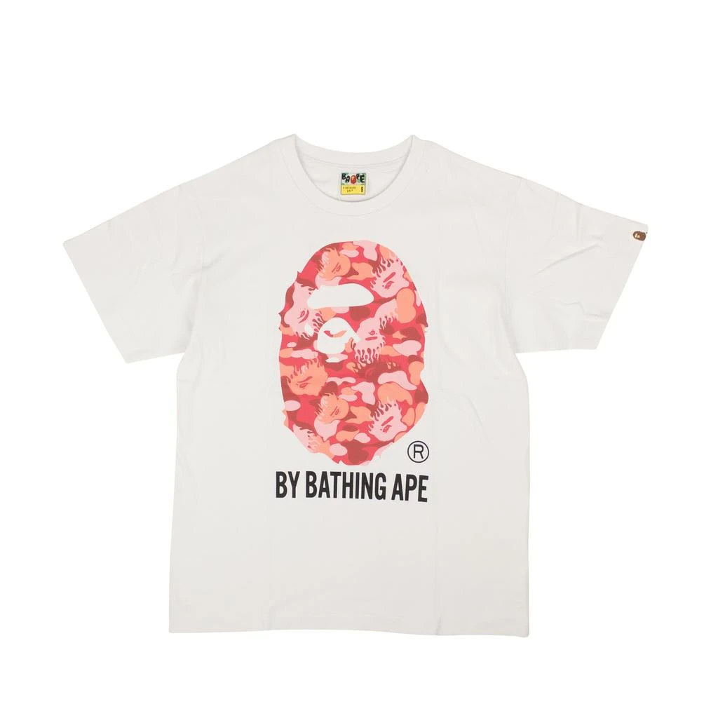 商品A Bathing Ape|Bape Red Big Head Tee - White,价格¥772,第1张图片