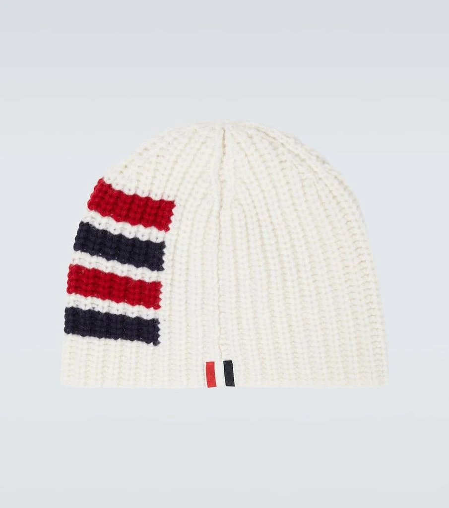 商品Thom Browne|4-Bar virgin wool beanie,价格¥1277,第4张图片详细描述