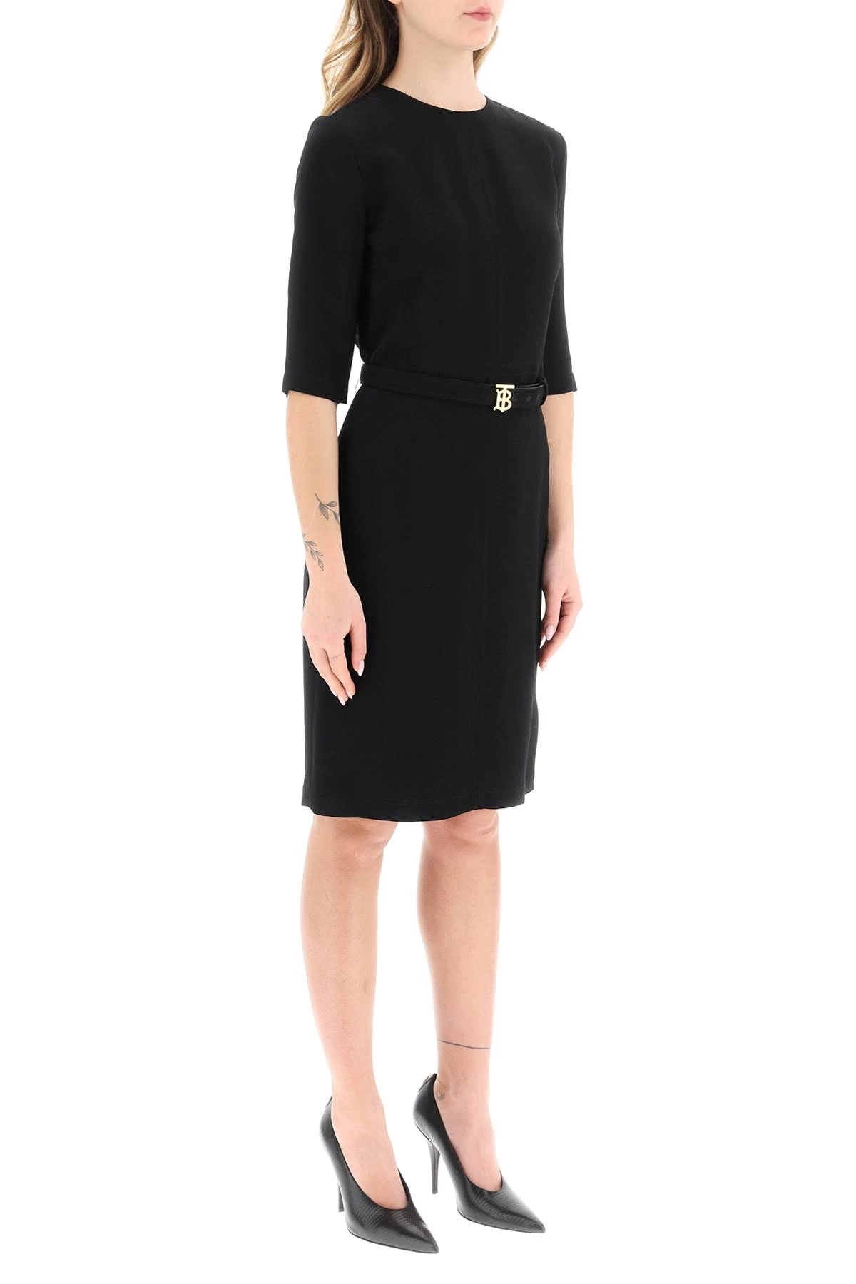 商品Burberry|Burberry 女士连衣裙 8065787A1189 黑色,价格¥9054,第3张图片详细描述