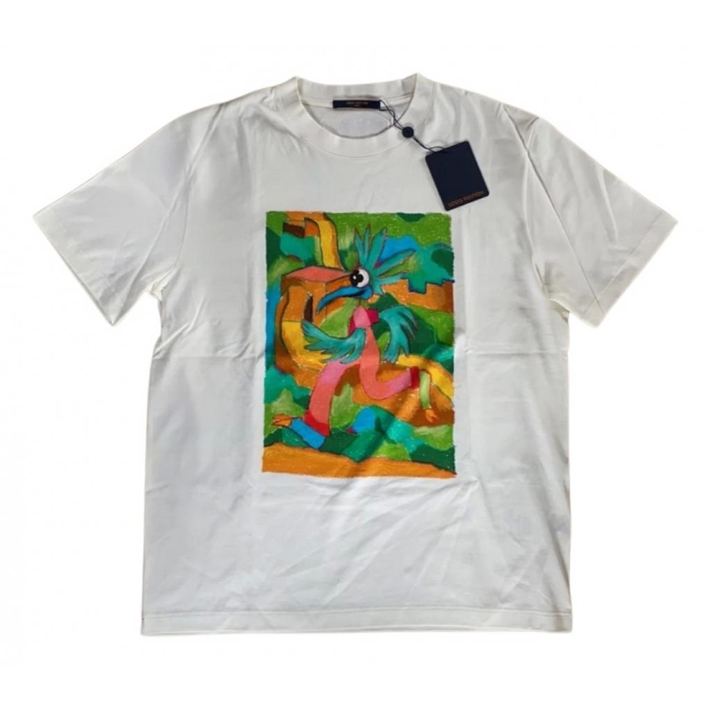 【近年モデル】LOUIS VUITTON Tシャツ 半袖 LVフレンド グレー louis-vuitton-washed-monogram-