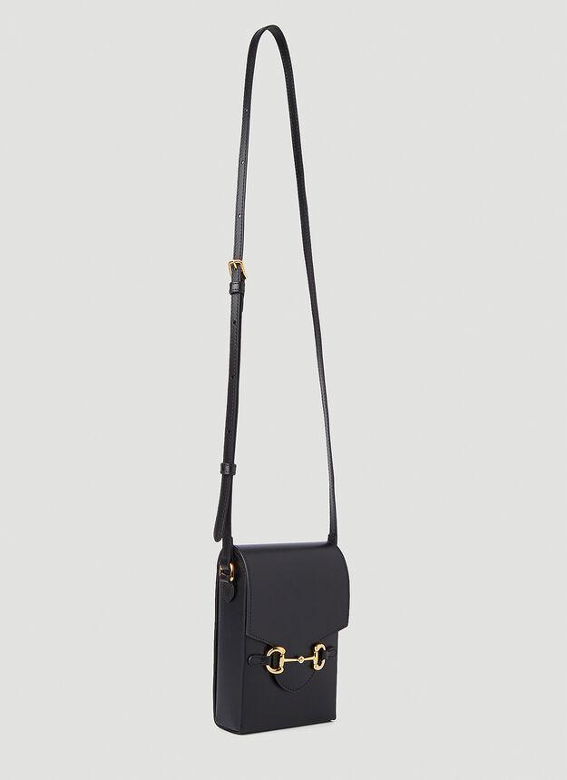 Horsebit 1955 Mini Crossbody Bag in Black商品第2张图片规格展示