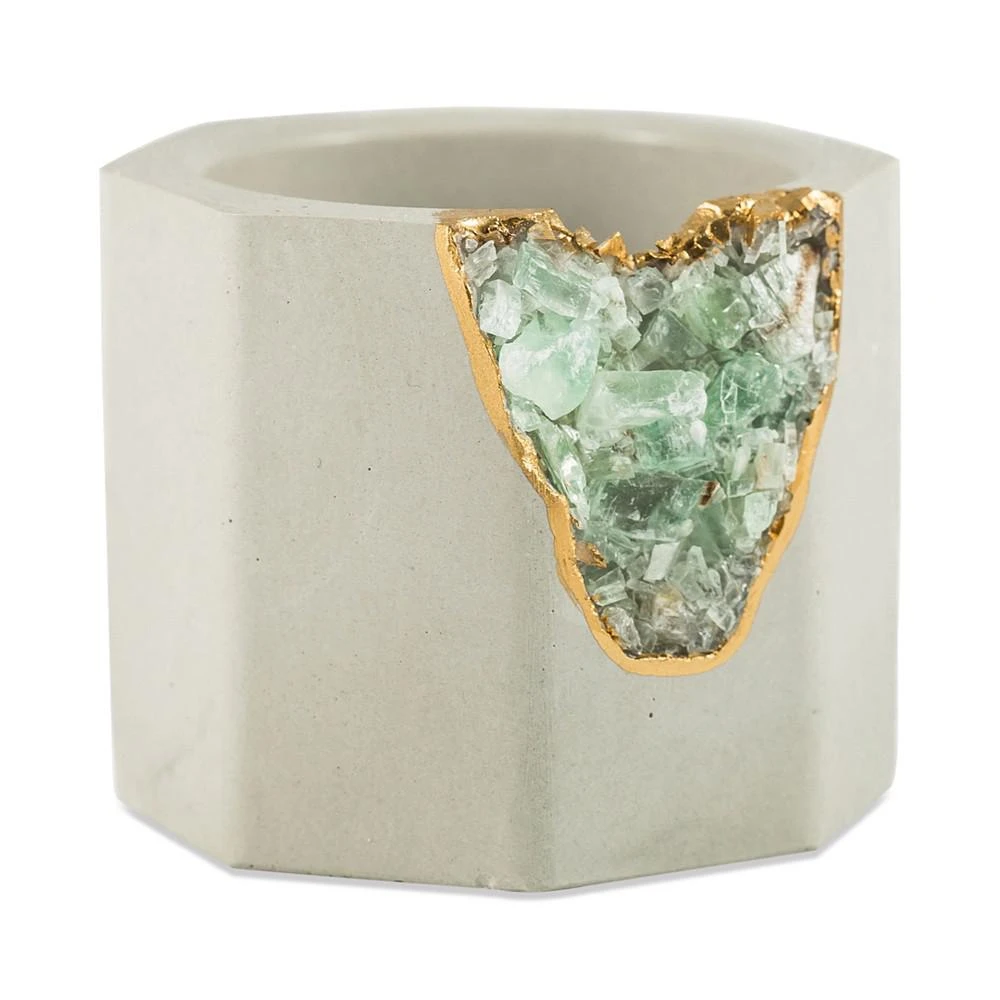 商品Tal & Bert|Green Calcite Geode Vessel,价格¥239,第1张图片