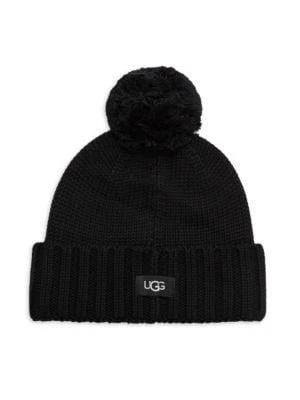 商品UGG|​Pom-Pom Knit Beanie,价格¥185,第2张图片详细描述