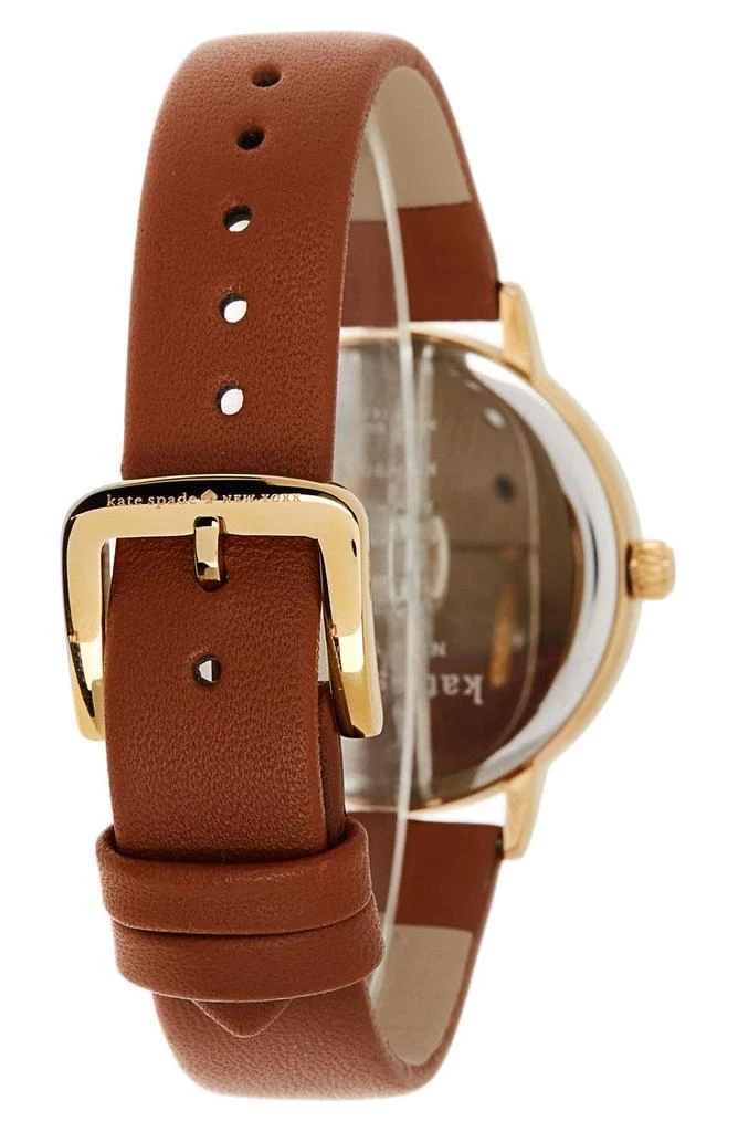 商品Kate Spade|women's metro leather strap watch, 34mm,价格¥903,第2张图片详细描述