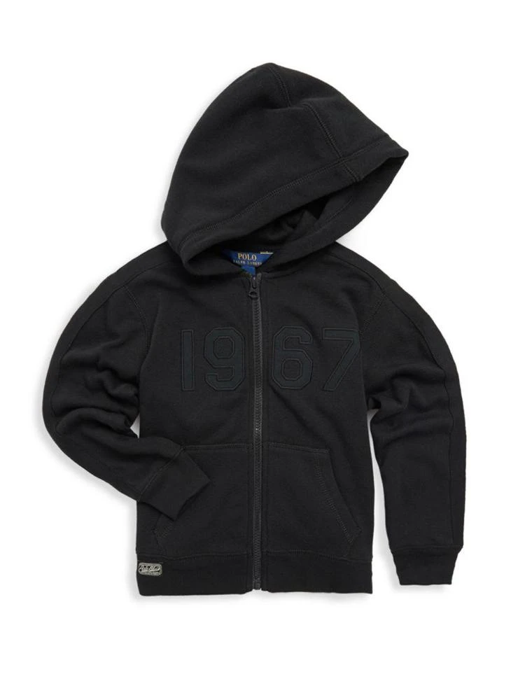 商品Ralph Lauren|Toddler's, Little Boy's & Boy's Cotton Zip-Front Hoodie,价格¥153,第1张图片