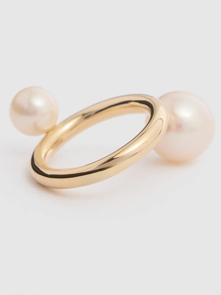 商品Sophie Bille Brahe|La Grace Pearl Thin Ring,价格¥15271,第3张图片详细描述