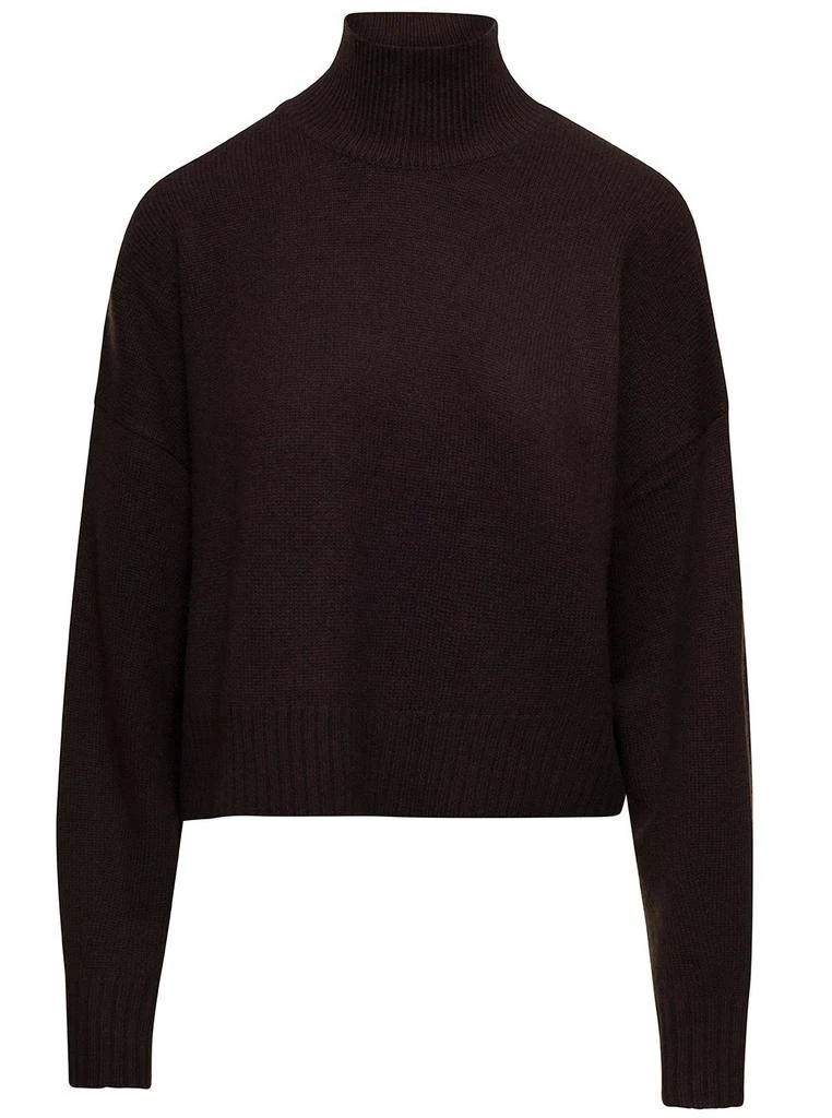 商品Theory|Theory Funnel-Neck Drop Shoulder Cropped Jumper,价格¥1600,第1张图片