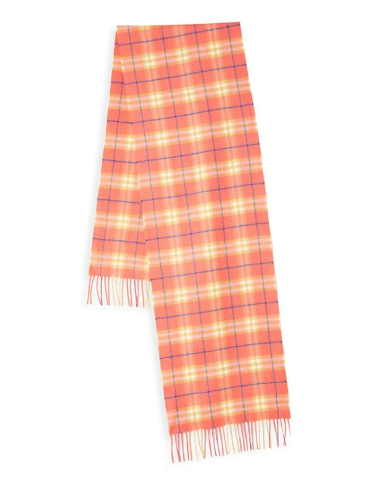 商品Burberry|Burberry - Vintage Check Cashmere Scarf,价格¥1921,第2张图片详细描述