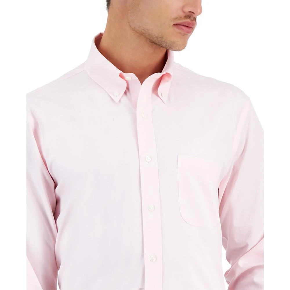 商品Brooks Brothers|Men's Regular Fit Non-Iron Solid Dress Shirt,价格¥530,第3张图片详细描述