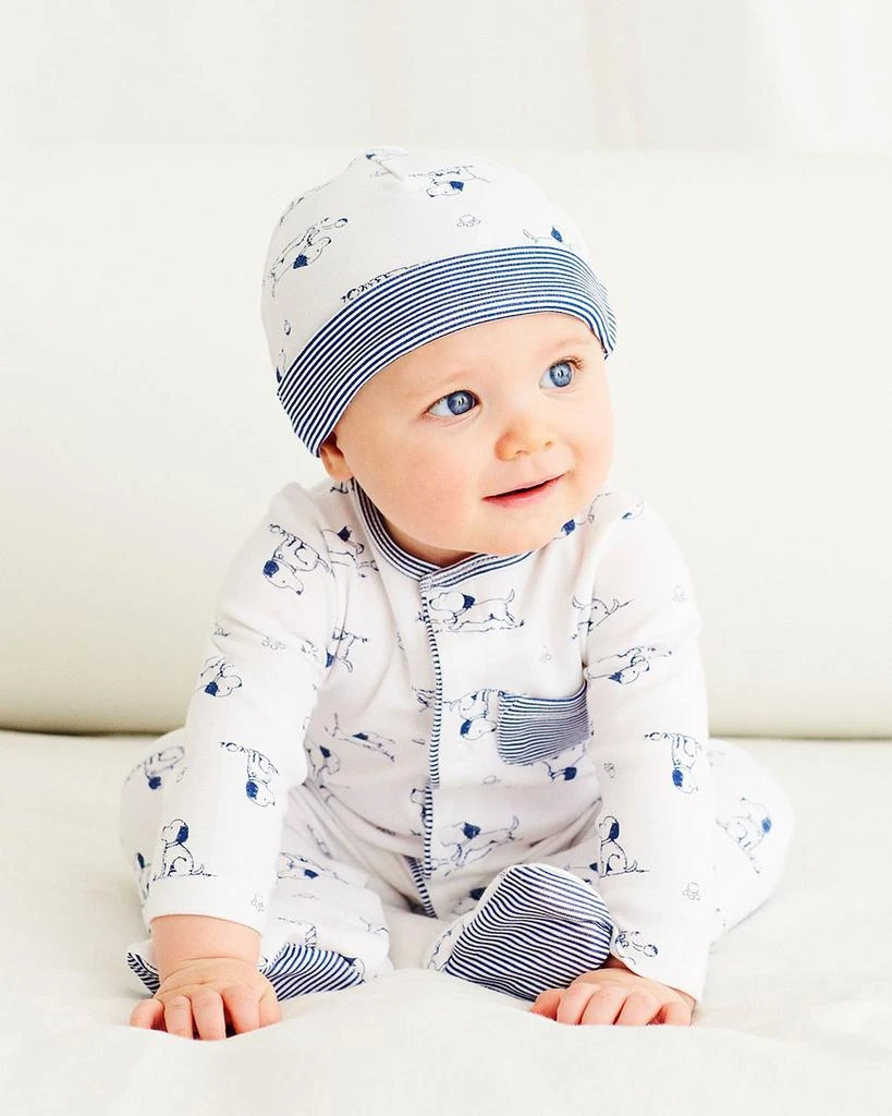 Boys' Puppy Print Footie & Hat Set - Baby 商品