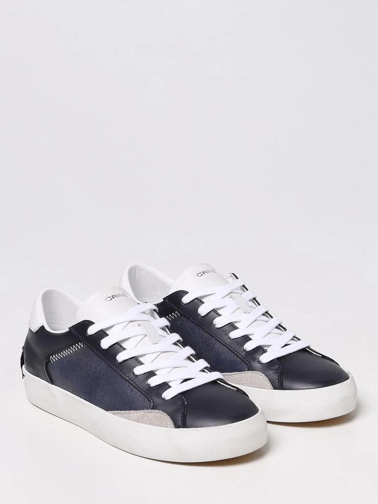 商品Crime London|Crime London sneakers in leather and fabric,价格¥378,第2张图片详细描述