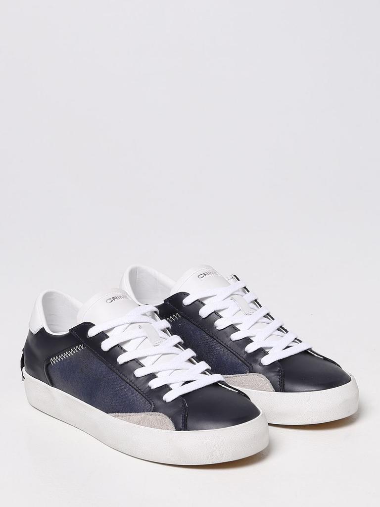 商品Crime London|Crime London sneakers in leather and fabric,价格¥354,第4张图片详细描述