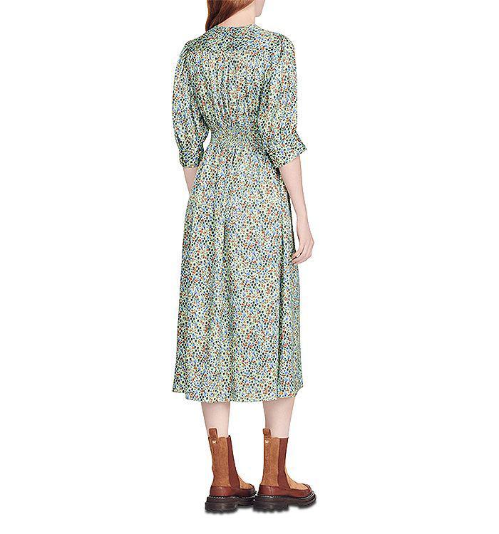 商品Sandro|Provence Floral Midi Dress,价格¥1525,第4张图片详细描述