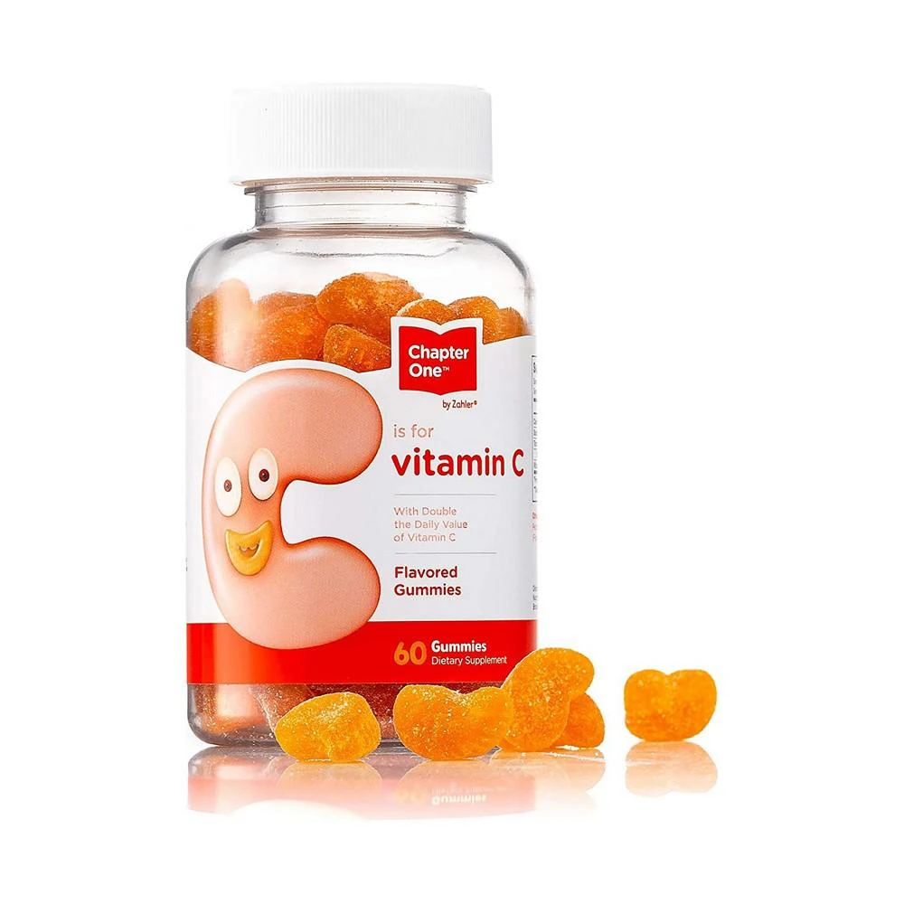 商品Zahler|Chapter One Vitamin C for Kids - 60 Flavored Gummies,价格¥112,第1张图片