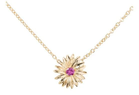 商品AURELIE BIDERMANN|Bouquet  石榴石项链,价格¥18638,第1张图片