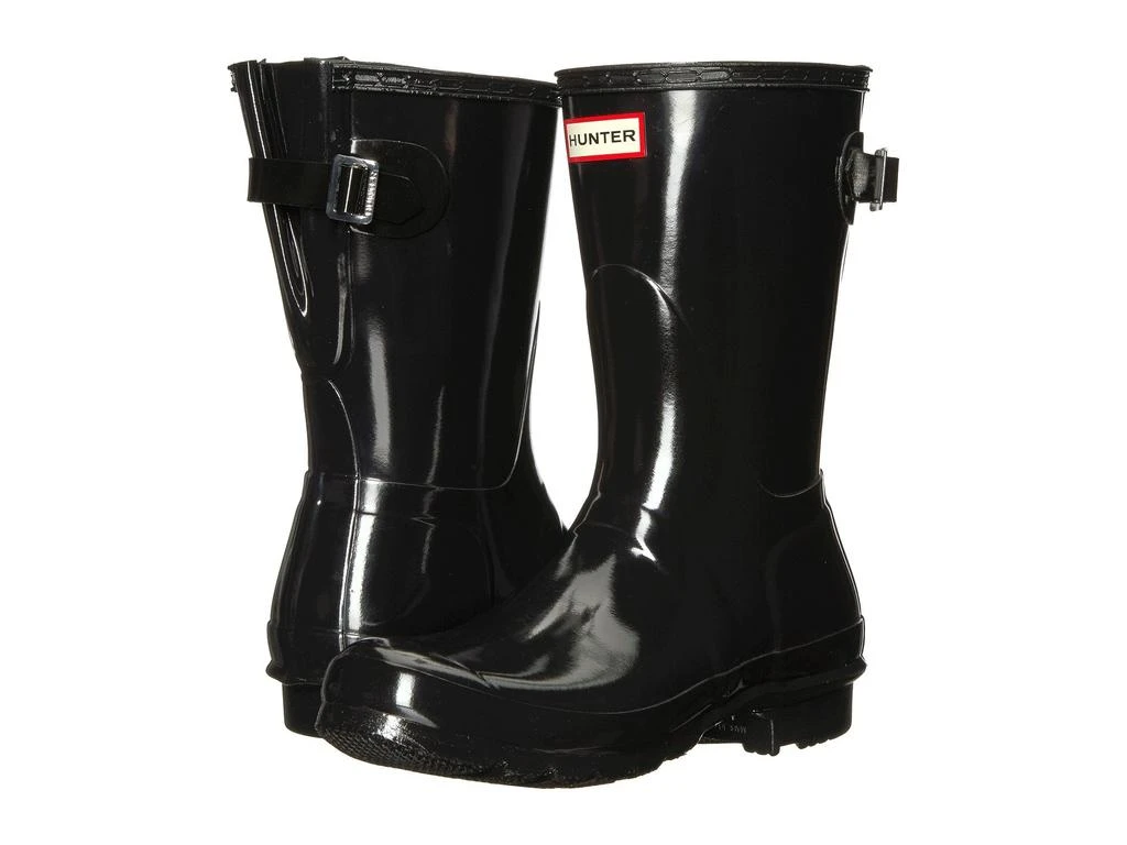 商品Hunter|Original Back Adjustable Short Gloss Rain Boots,价格¥1192,第1张图片