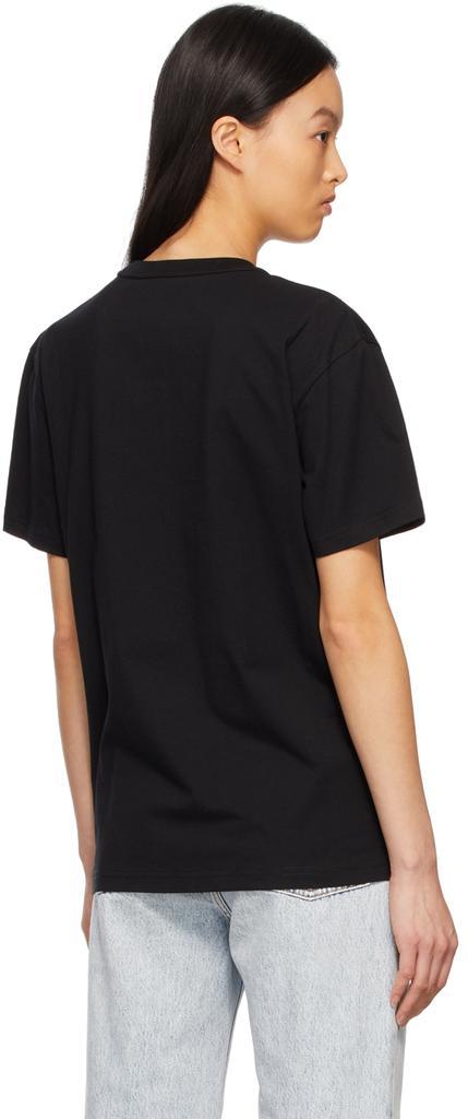 商品Alexander Wang|Black Puff Logo T-Shirt,价格¥552,第5张图片详细描述