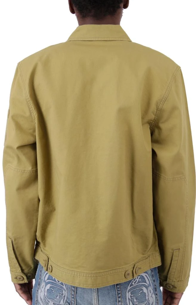 商品DICKIES|(JTR04R2M) Sustainable Washed Eisenhower Jacket - Rinsed Green Moss ,价格¥398,第3张图片详细描述