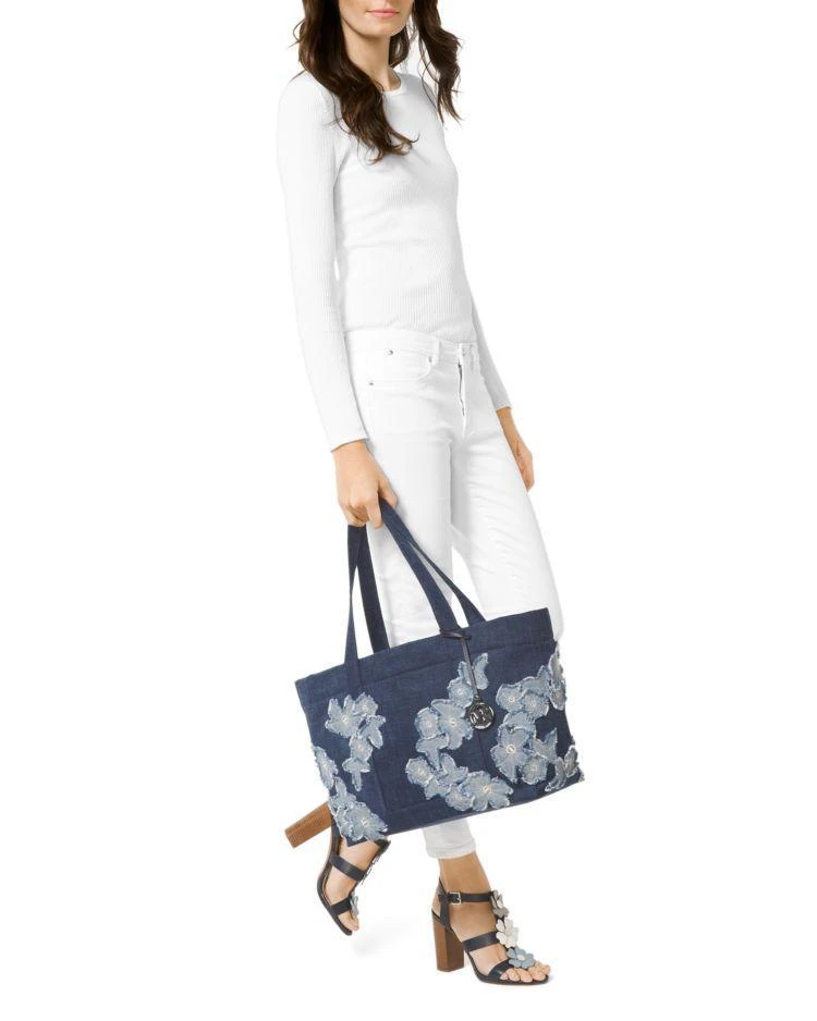 商品Michael Kors|宽大单宁拖特包,价格¥883,第2张图片详细描述