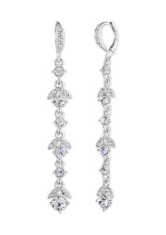 商品Givenchy|Silver Tone Crystal Linear Earrings,价格¥430,第1张图片