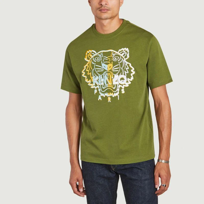 商品Kenzo|Tiger Seasonal T-shirt Olive Kenzo,价格¥690,第1张图片