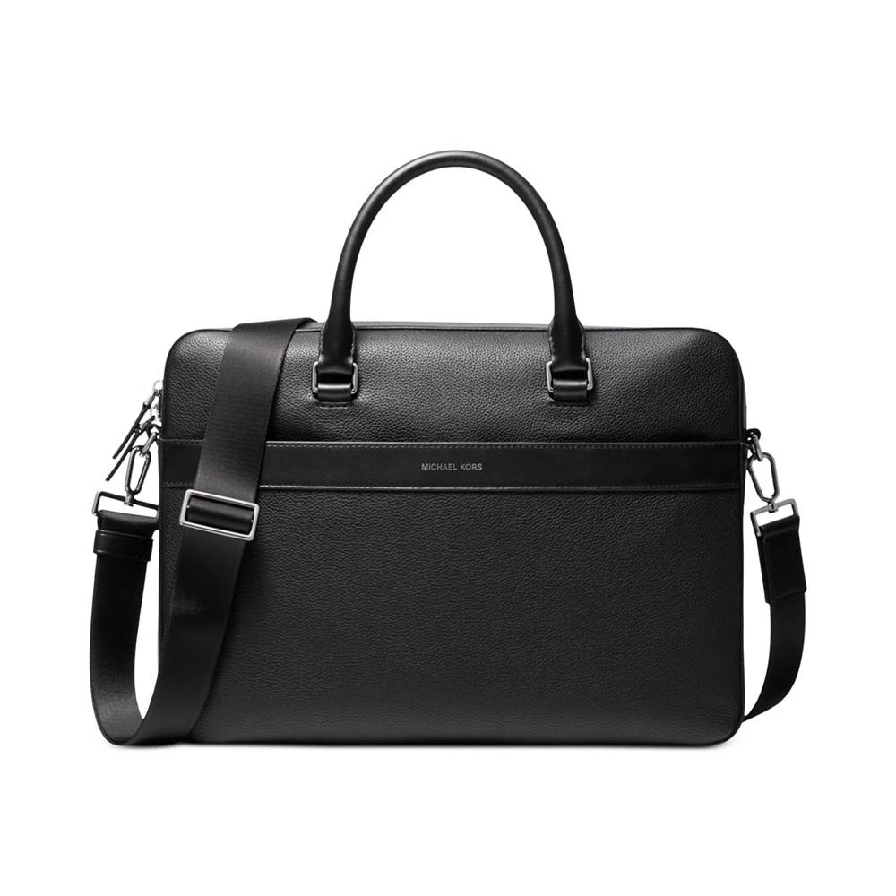 商品Michael Kors|Men's Mason Explorer Leather Briefcase,价格¥1858,第1张图片