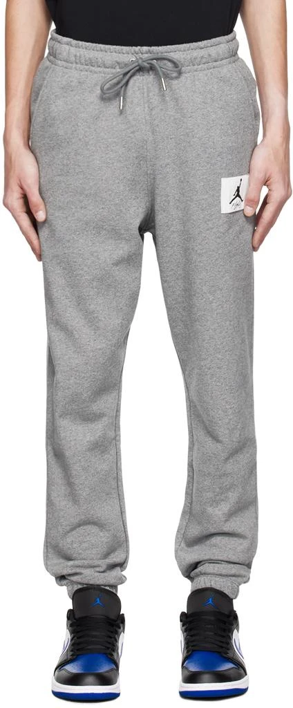 商品Jordan|Gray Flight Sweatpants,价格¥527,第1张图片