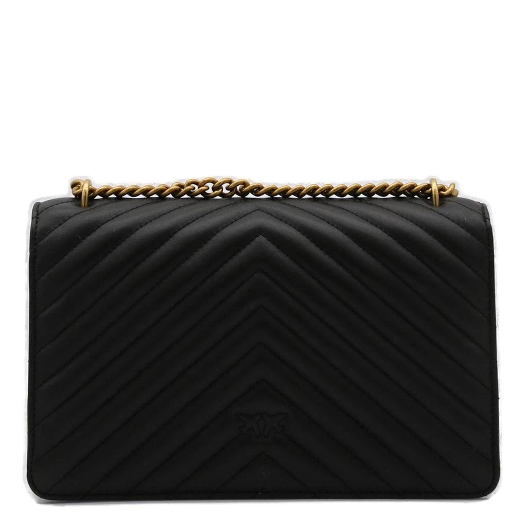 商品PINKO|Pinko Love One Classic Chain-Linked Crossbody Bag,价格¥1694,第2张图片详细描述