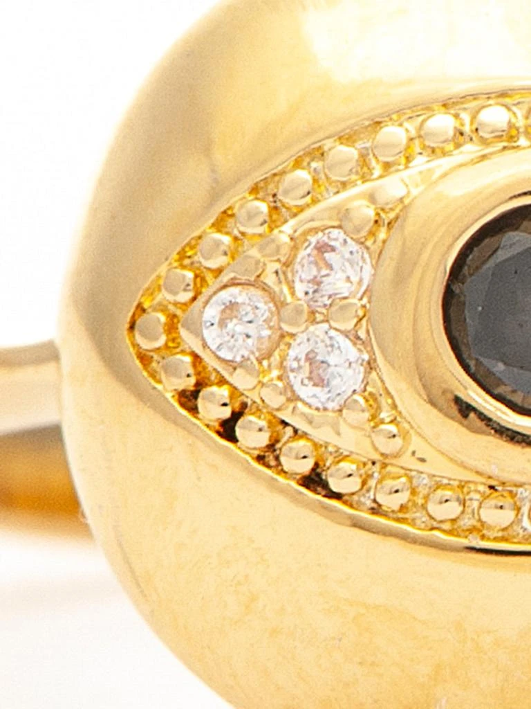 商品Rivka Friedman|Evil Eye Onyx & CZ Ring,价格¥340,第2张图片详细描述