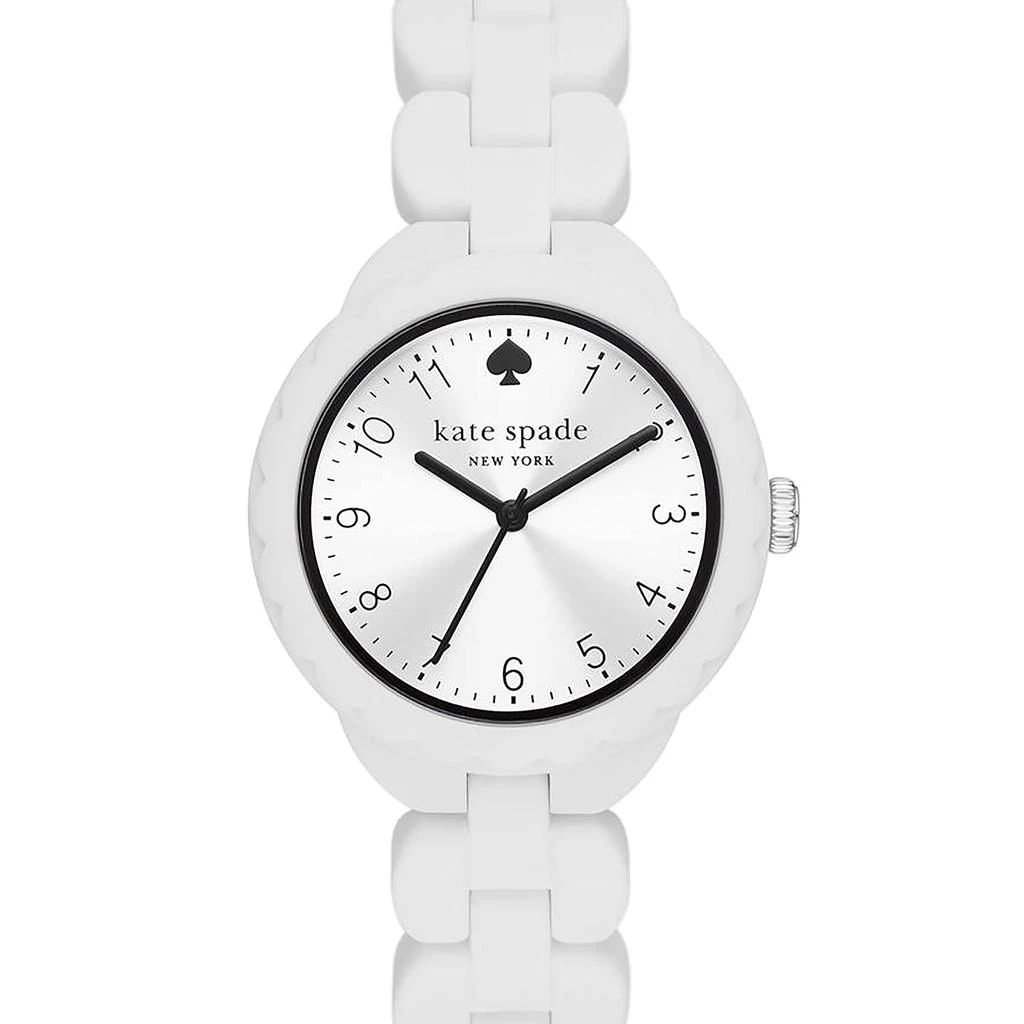 商品Kate Spade|Morningside Three-Hand Silicone Watch - KSW1794,价格¥1195,第1张图片